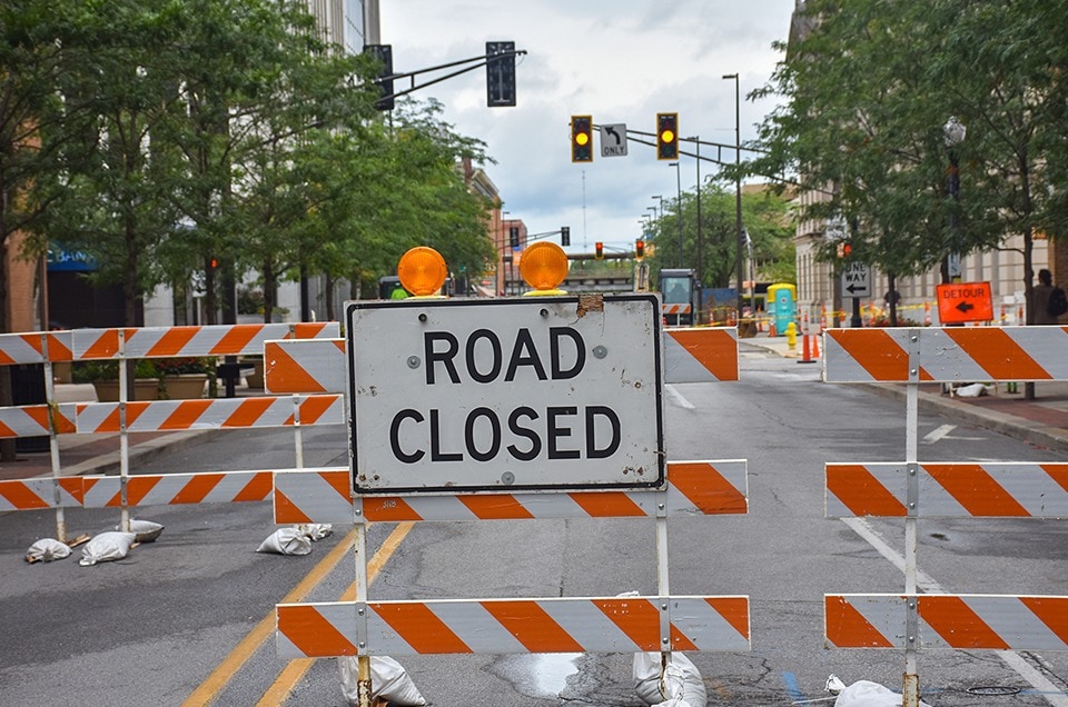 Road Restrictions – Warning Notice